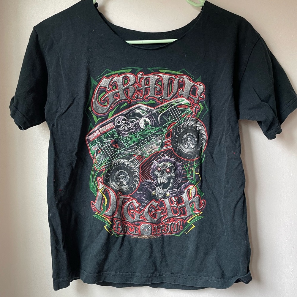 Monster Truck Graphic Tee - Black